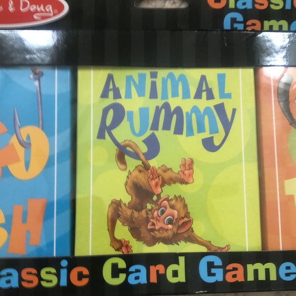 Melissa & Doug Classic Card Games Set - Old Maid, Go Fish, Rummy, New, ages 3+ - Picture 3 of 16
